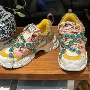 Gucci bedazzled shoes 2025